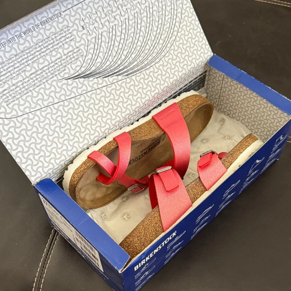 Birkenstock Sandals with Cork Footbed Color “Poppy” - Picture 5 of 5